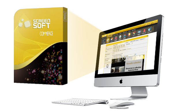 Pack logiciel d'affichage dynamique Screensoft Commerce