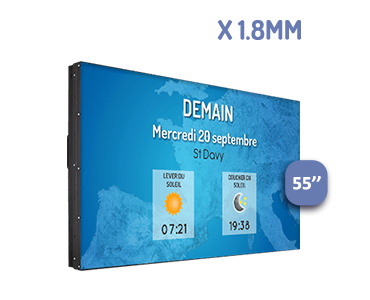 Moniteur pour mur d'images X 1.8