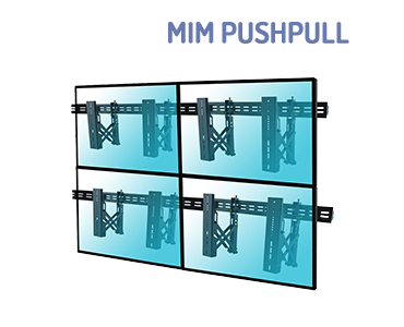 Support mur d'images Pushpull