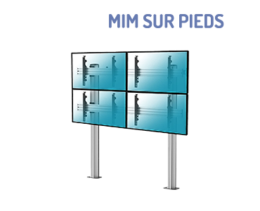 Support mur d'images sur pieds