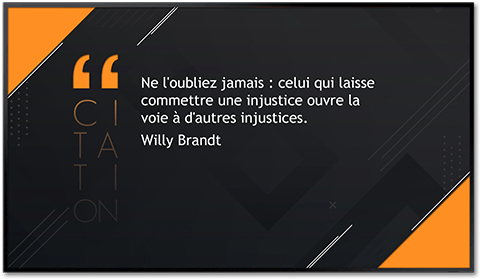 Citation du jour